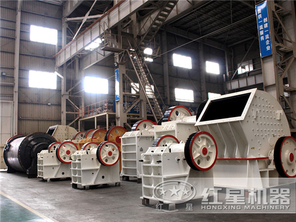 不同類(lèi)型的大型制砂碎石機(jī)械